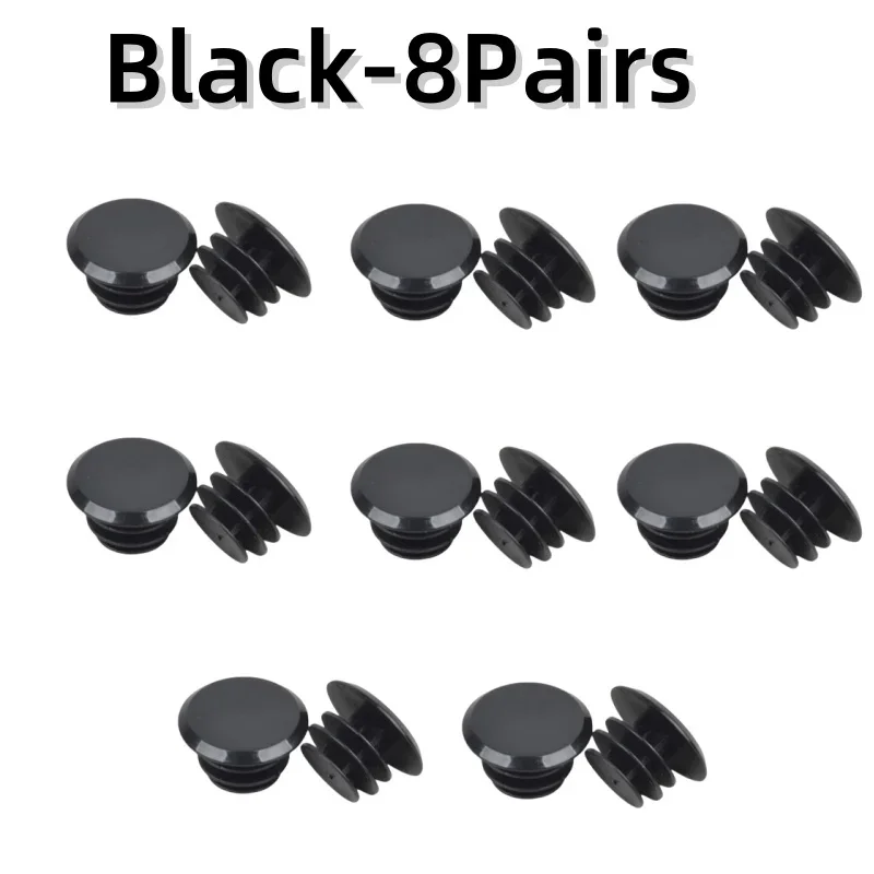 Black, Red, White Mountain & Road Bike Handlebar Grips - 22mm