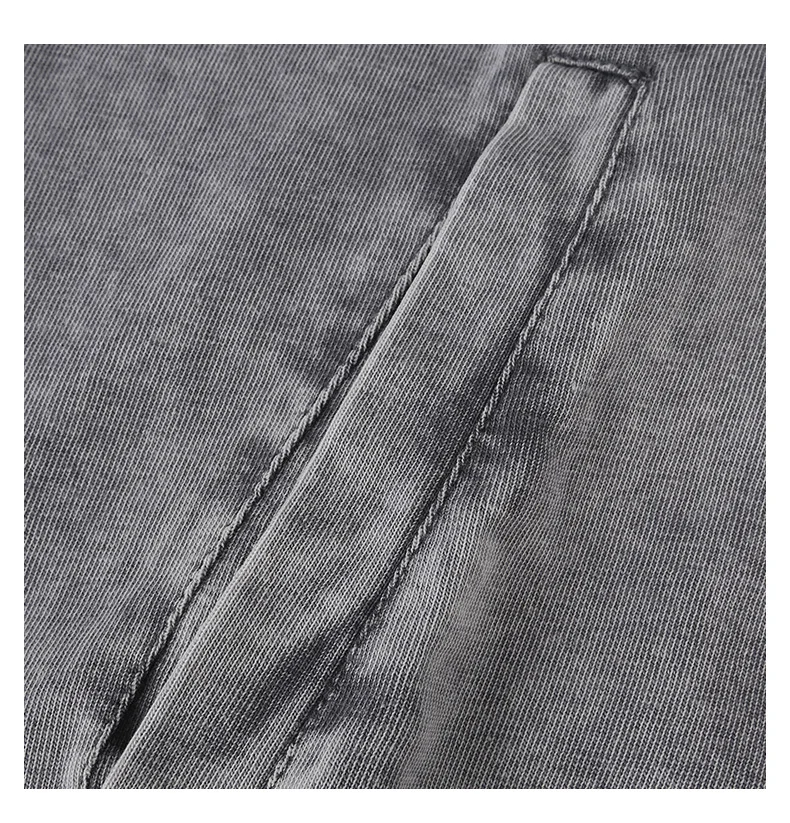 300gRetro Water - Washed Hooded Zip - Up Sweatshirt: 100% Cotton Loose Fit, Tailored Unisex, Loose Casual Sweatshirt