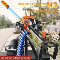 M2 Heavy Machine Gun Toy, Manual/electric Function, Simulation Soft Bullet Gun, Outdoor Shooting Toy 2