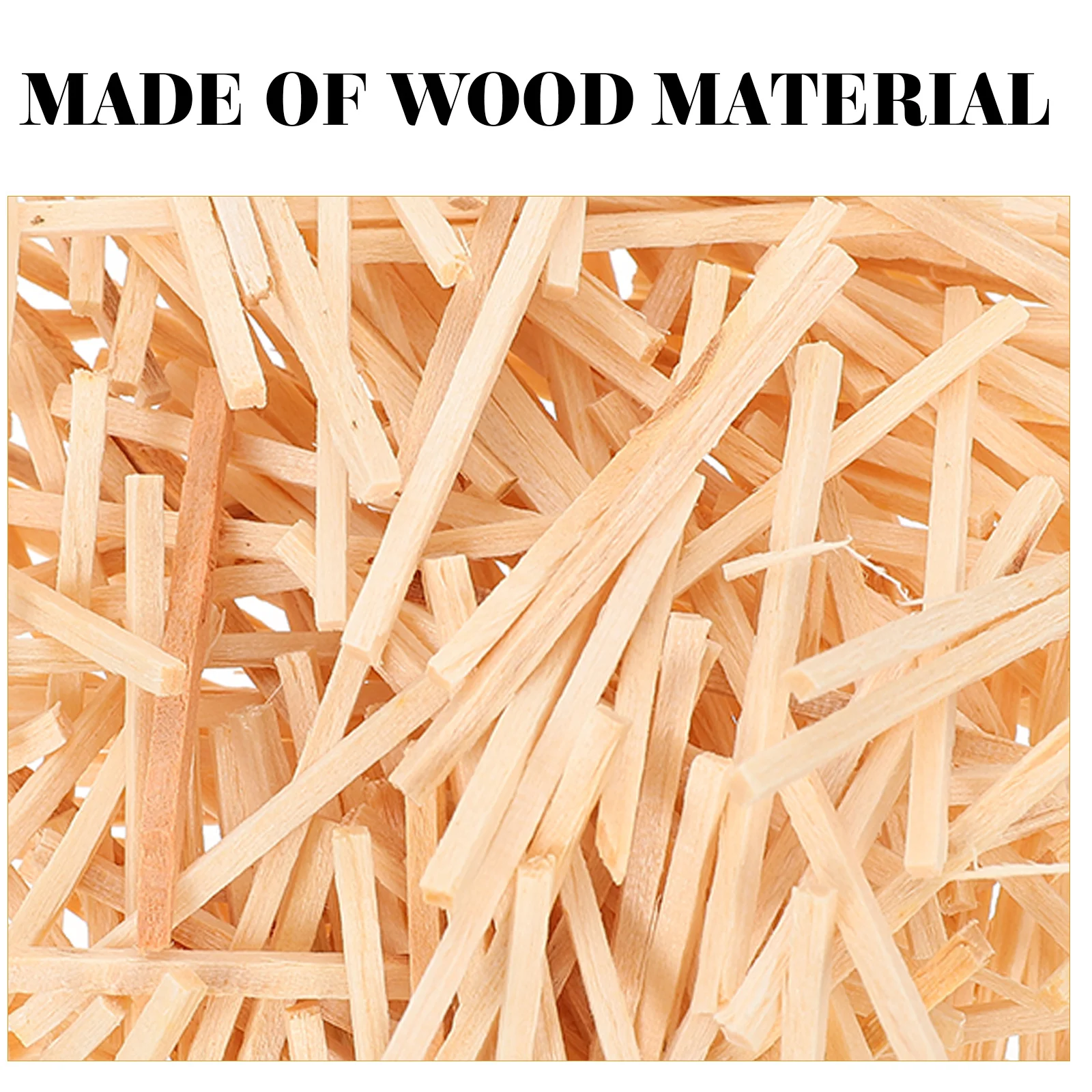 2000 Pcs Matchstick Craft Sticks Handiwork Material Toy Handmade Materials Wooden Blank Making Child