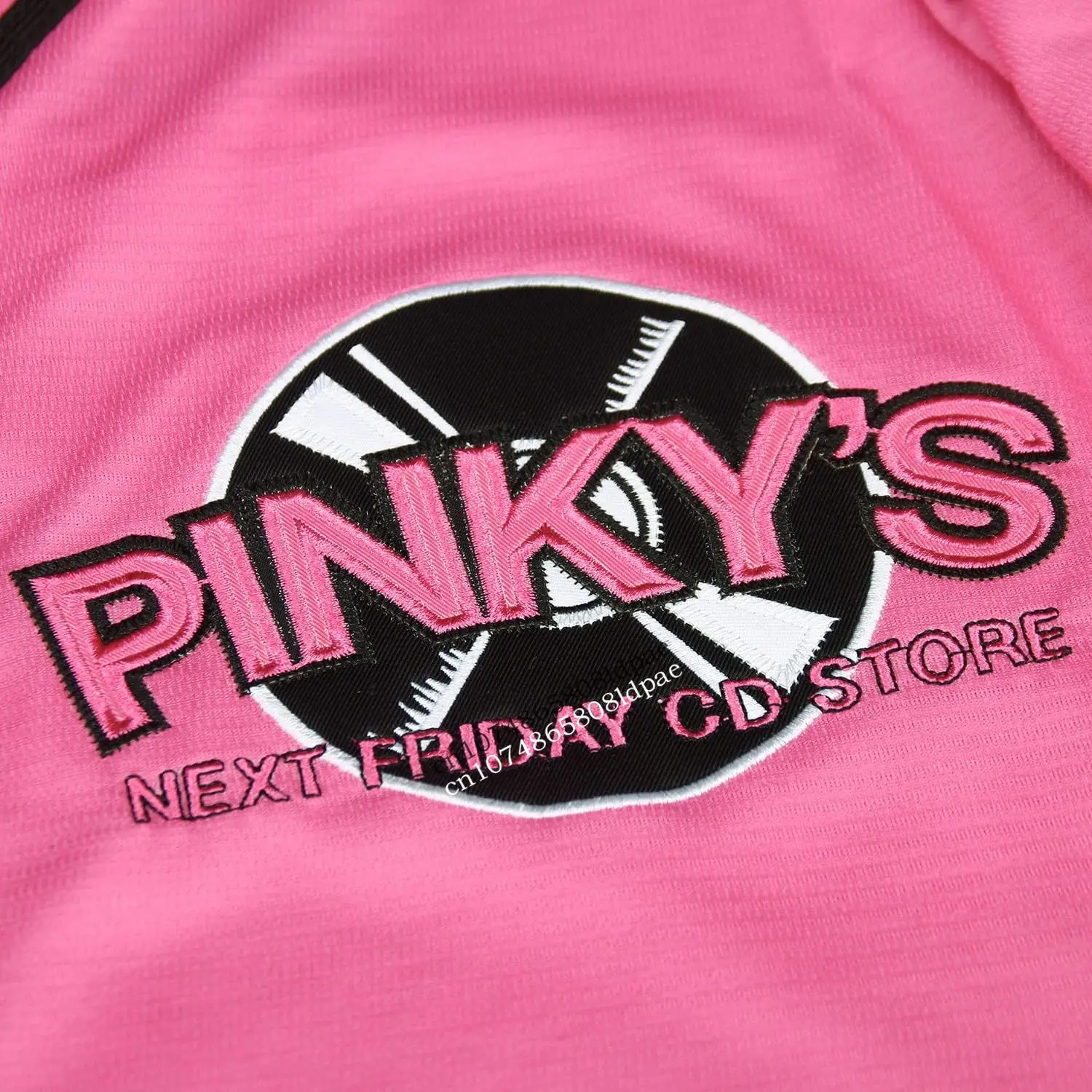 Men's Pinky's Next Friday Movie Baseball Jersey Day Day CD Store Sports Fan Hip Hop Jerseys Stitched
