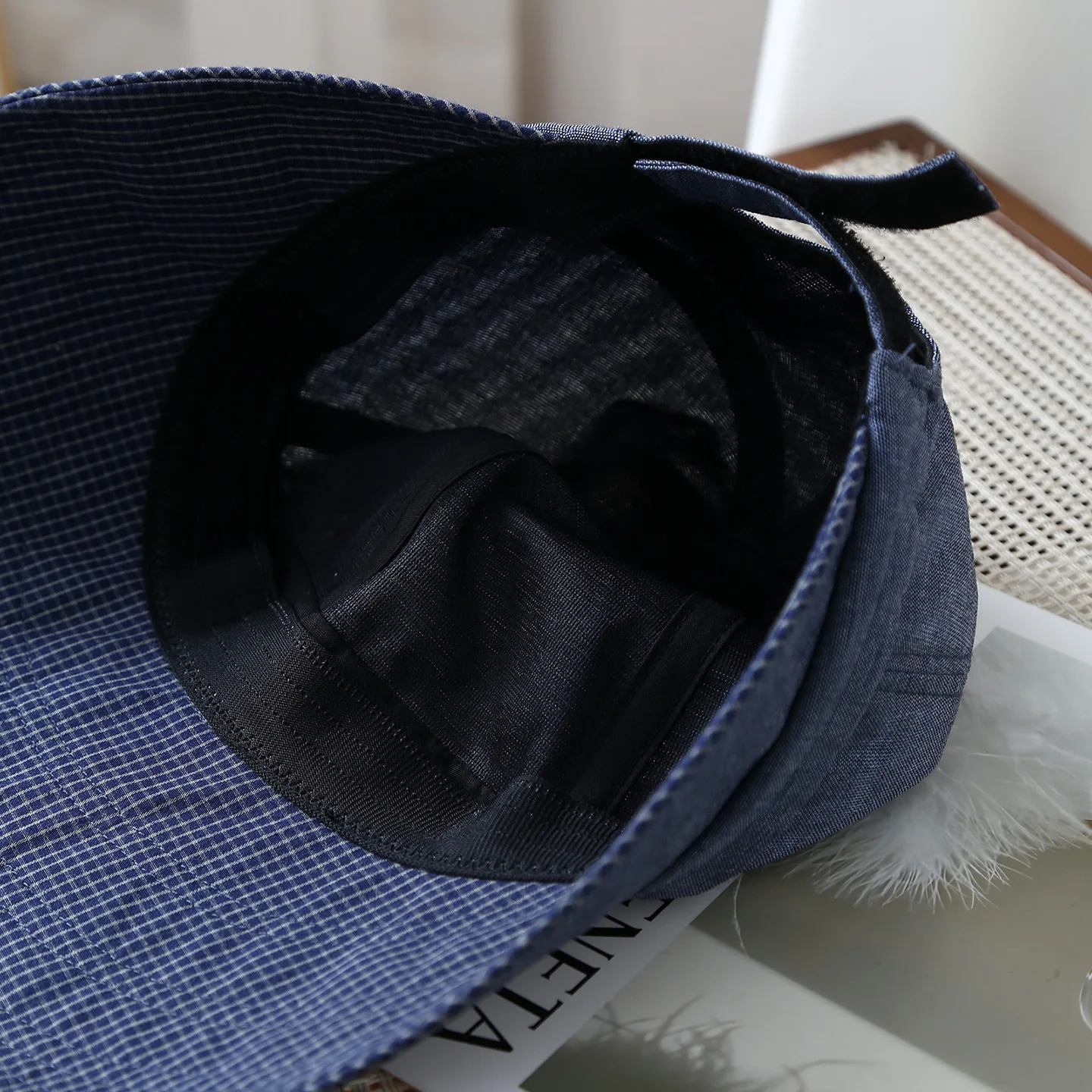 Baseballkappe mit breiter Krempe in einfarbiger Ausführung, geeignet für Frühling, Sommer und Herbst, vielseitig und stilvoll, für Erwachsene – Detail 6