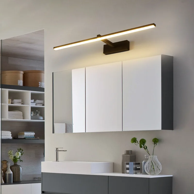 Modern LED indoor wall lights, bathroom mirrors, headlights, study rooms, bedrooms, waterproof, creative wall lights, lighting