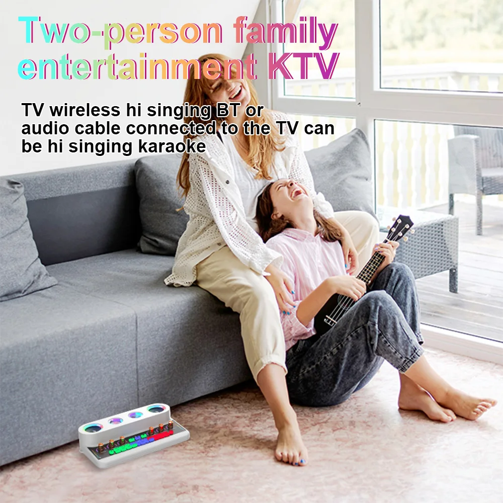 

Sound Card & Audio Podcast Equipment Portable with DSP Noise Reduction compatible with TV, computer, Android mobile phone