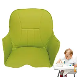 Dining Chair Cushion Kids Booster Seat Pad For Table Portable Travel Increasing Cushion For Chair Leather Anti-Scratch Easy