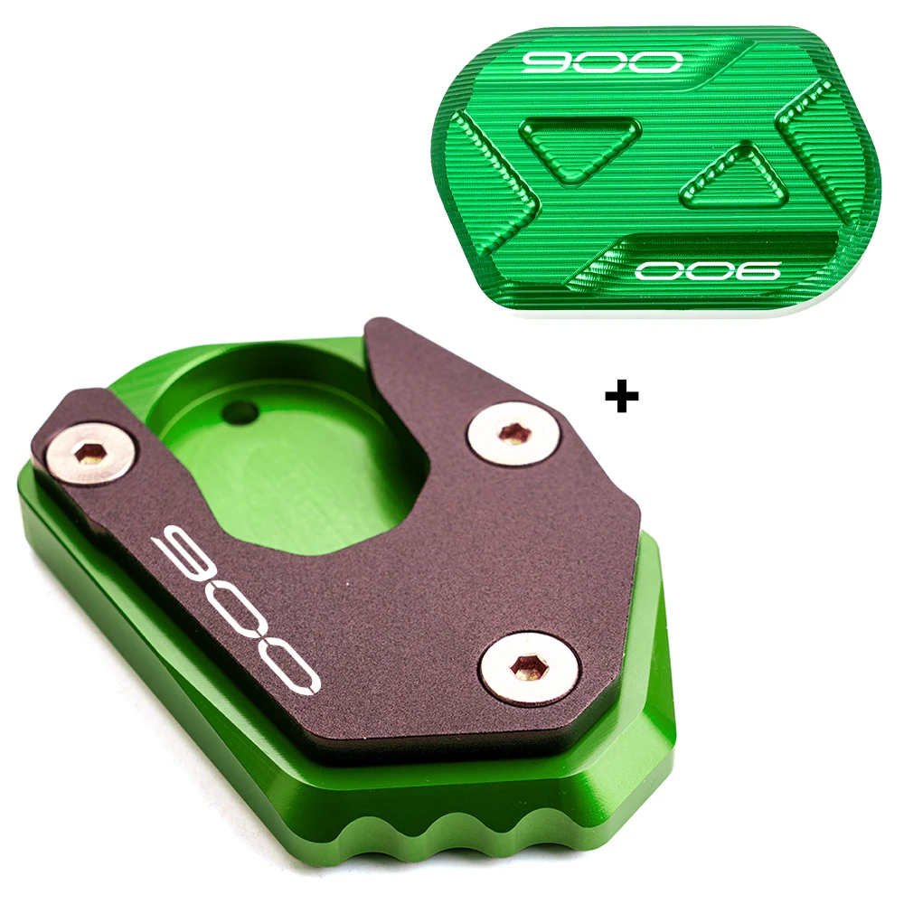 Motorcycle Kickstand Foot Side Stand Enlarger Pad - Auxiliary Column