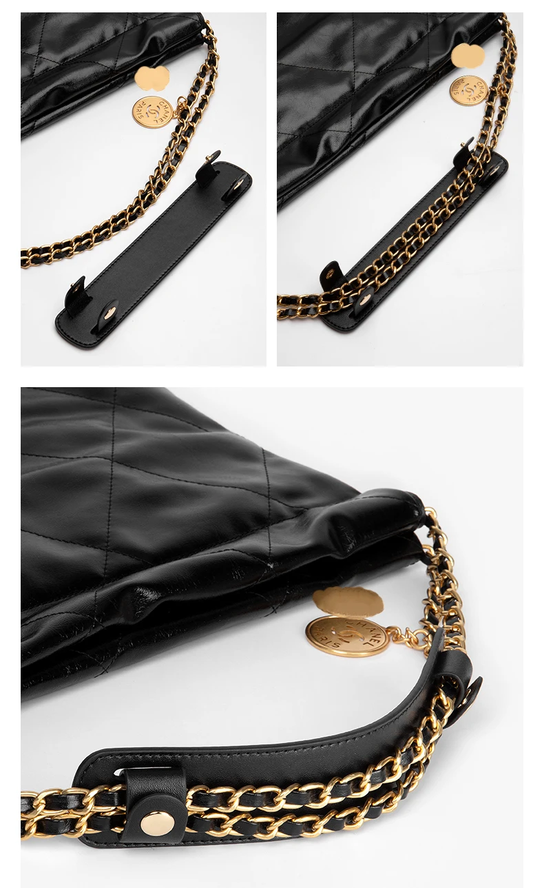 CRAZYSMITH Decompression Shoulder Pad Anti-wear Buckle For Chanel 22 Bag Anti-abrasion Protection Sheet Chain Fixing Accessories