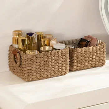 Woven Rope Baskets 1