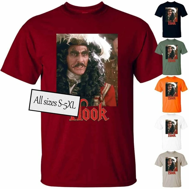 Hook V1 FANTASY MOVIE 1991 POSTER DTG Print MEN T Shirt All sizes S-5XL -  AliExpress