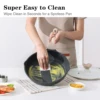KORDISEN 8/9.5/11 Inch Nonstick Frying Pan Round Induction Cooker Gas Stove Compatible Granite Aluminum Skillet Bakelite Handle 6