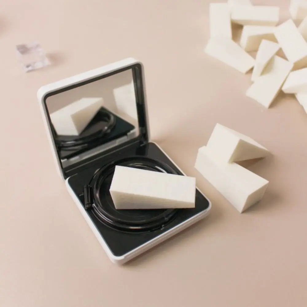 Soft Triangle Makeup Sponge Dry And Wet Mini Powder Puff Blend Smearing Puff Liquid Foundation Sponge Cosmetic Puff Beauty