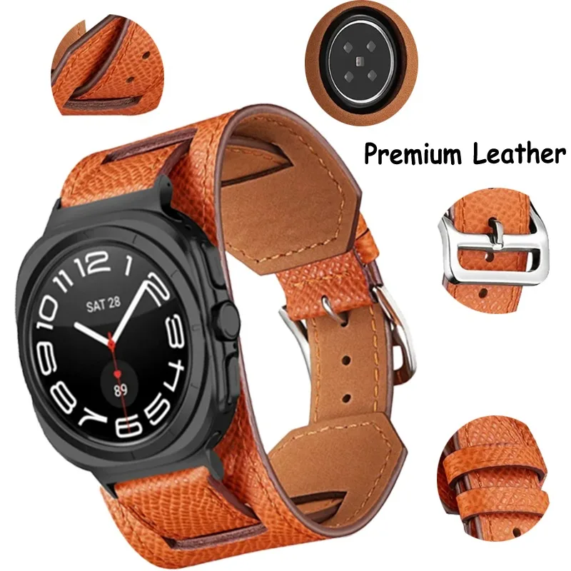 Premium Leather Breathable Strap - Fashion Bracelet
