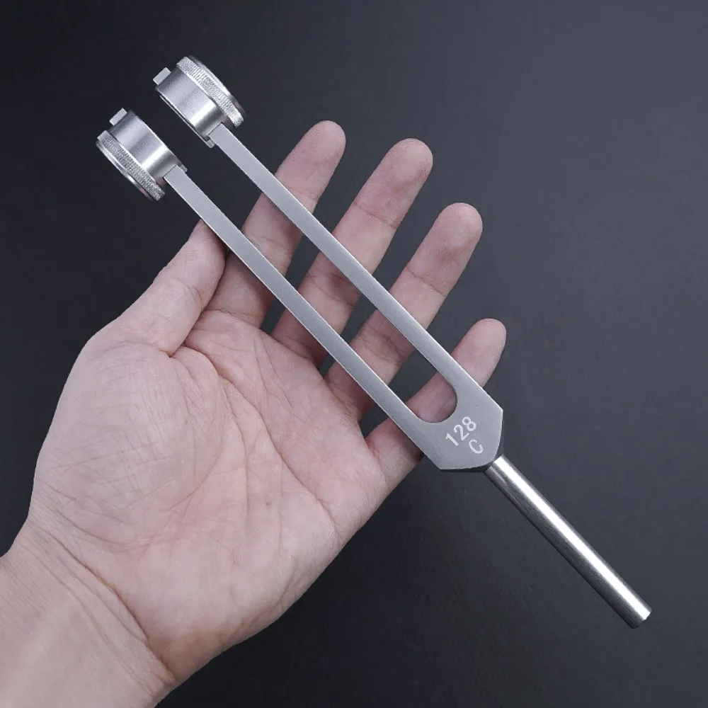 6pcs Tuning Forks Set Sound Healing Aluminum Alloy Tuning Forks with Case Fingerboard for Chakras Therapy Diapason Medical Gifts