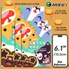 Marie's Acrylic Marker Pad,30 Sheets White and Black 32 lb/120 gsm Drawing Papers,Bleedproof Sketchbook for Alcohol Markers 6