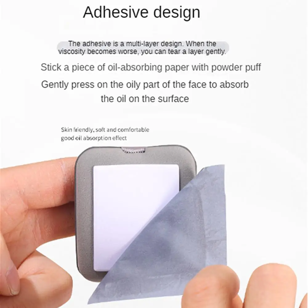 Bamboo Charcoal Refreshing Oil Absorbing Paper Convenient Facial Oil Blotting Paper Facial Absorbing Storage Absorption