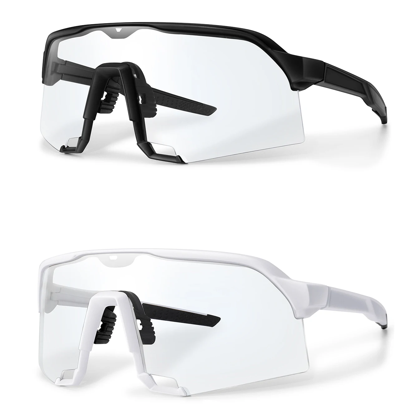 Fashion Photochromic Sunglasses for Men Women Outdoor Cycling Running