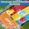 PVC children's three-person waterslide parent-child outdoor lawn spray surfboard toy 4