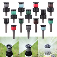 Popup Watering Sprinkler Replacement Scattering Nozzle 1/2" Male Thread Connector 0~360 Degree Adjustable Garden Irrigation Tool 1