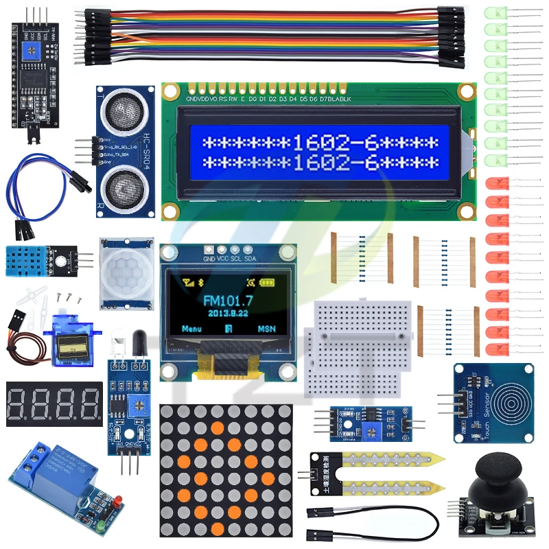 TZT UNO R3 Kit Module Sensor With 0.96