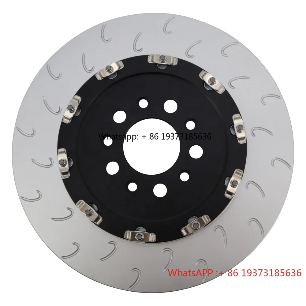 알파 로메오 줄리아 콰드리포리오 프론트 드릴드 브레이크 디스크 로터용 자동차 고탄소 합금 복합 브레이크 디스크