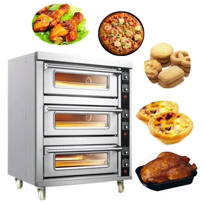 Wooden Packed Commercial Countertop Pizza Oven Microwave Oven 20 Liters Mobile Pizza Oven 5