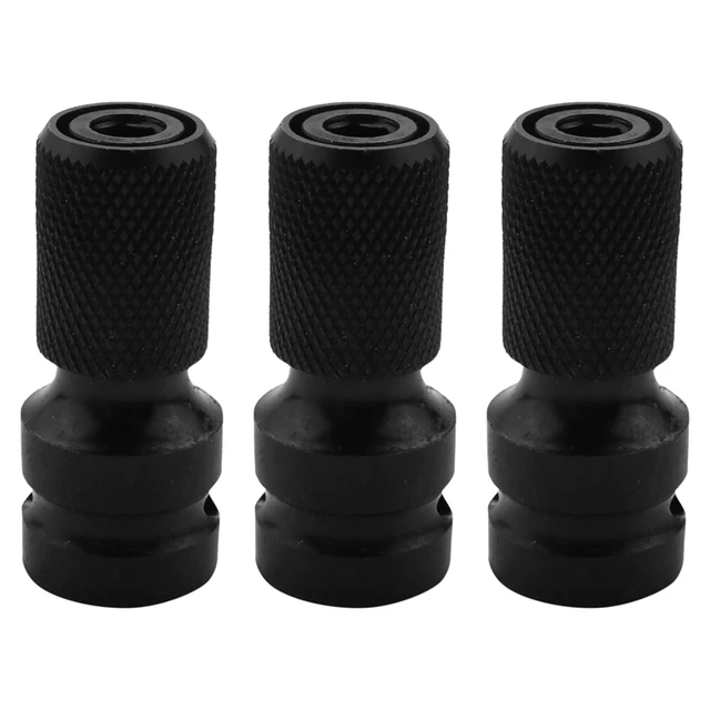 wohot 7pcs Adaptateur Douille 1/2 3/8 1/4 Forets Hexagonale Adaptateur Set  Clé d'écrou Reducteur Socket Adaptor Converter Clés à Rochet Embouts :  : Bricolage