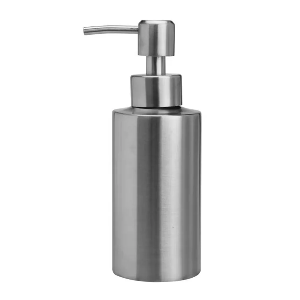Sleek Stainless Steel Refillable Hand Wash Dispenser