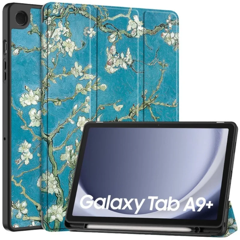 Magnetic Folding PU Stand Case with Soft TPU Back Cover
