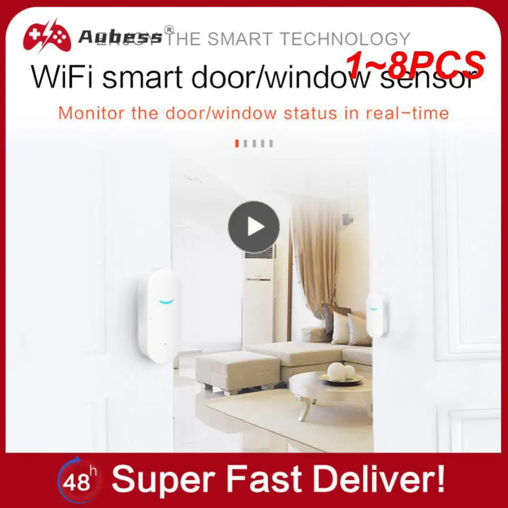 

1-8 шт., датчик утечки воды с Wi-Fi