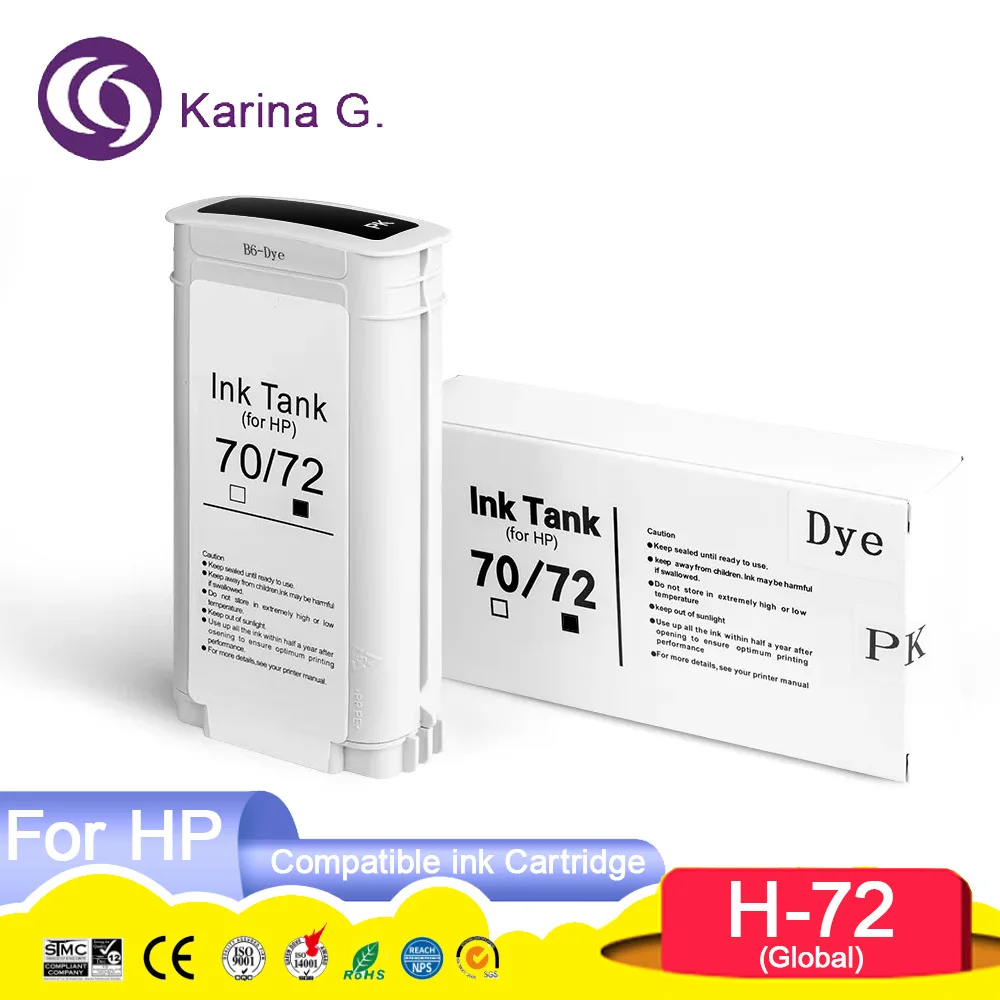 72 With Dye ink Premium Compatible InkJet Ink Cartridge for 72 T770 T790 T1120