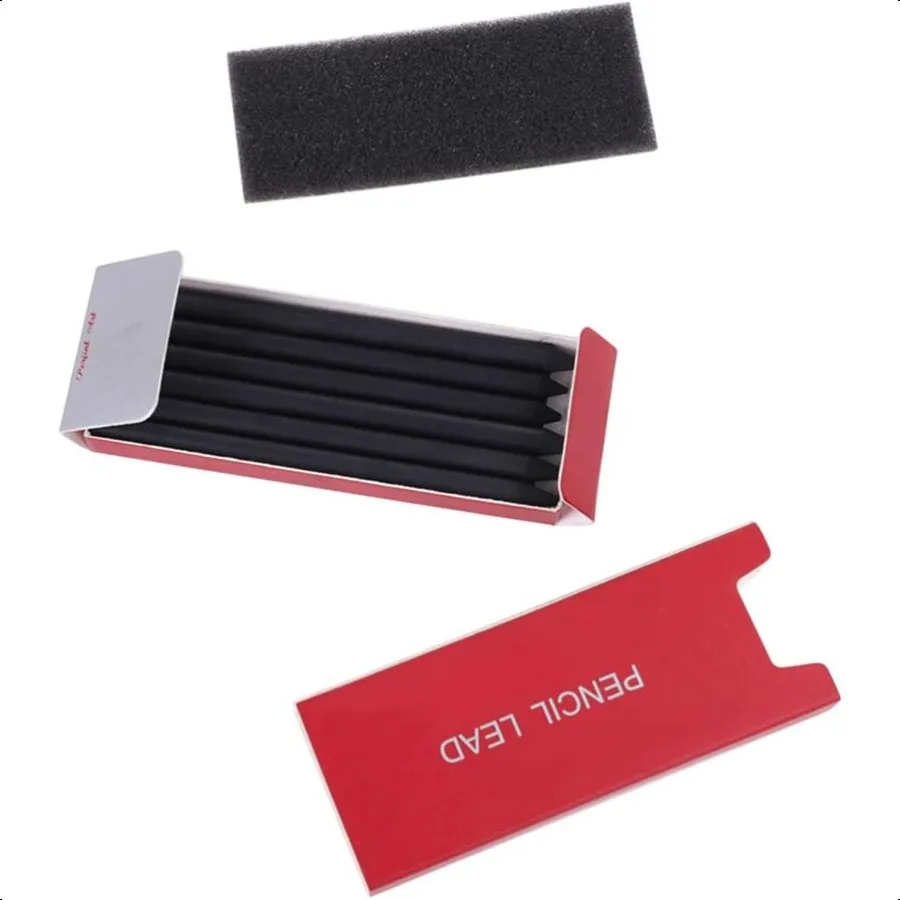 Charcoal Graphite Mechanical Pencil Lead Refills Set