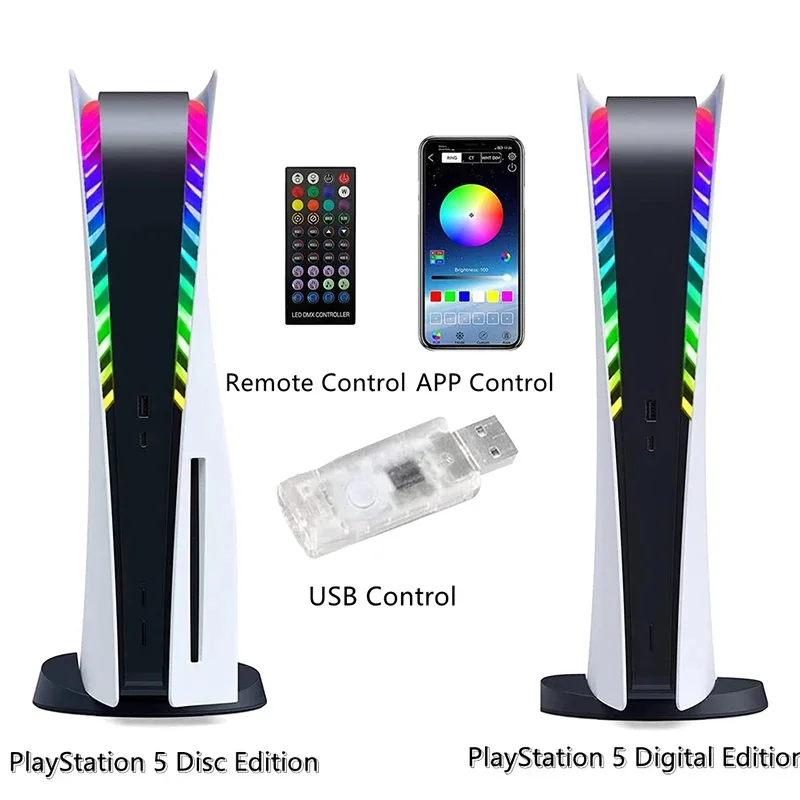 PS5  ֿܼ      Ʈ RGB LED  Ʈ   ps5   äο Ⱦ Ʈ  Ʈ