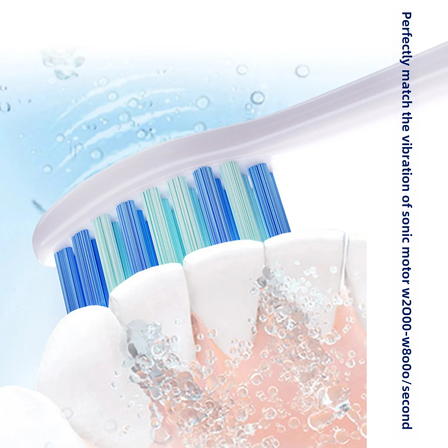 Description Picture 4 of item4 Pcs Replacement Brush Heads For HUAWEI HiLink Lebooo Electric Toothbrush Head Teeth Cleaner and Plaque Removal With Dust Cover