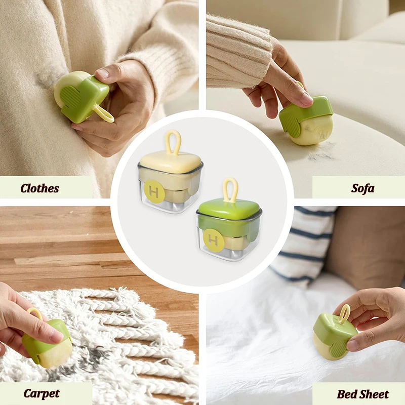 Washable Lint Remover Reusable Clothes Hair Sticky Roller Portable Pet Hair Remover Dust Removal Brush For Household Cleaning 5