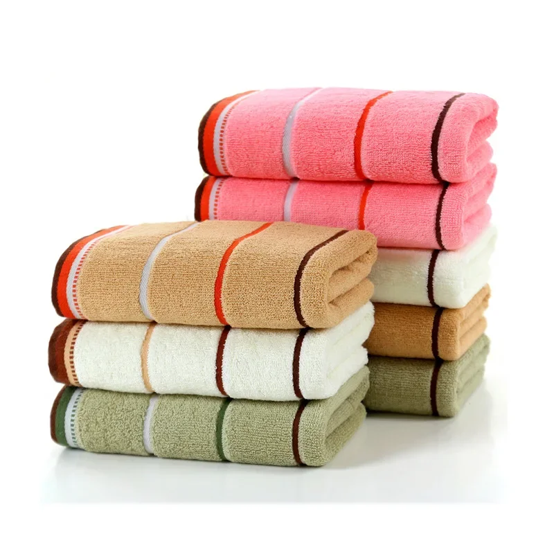 Cotton Bamboo Fiber Bath Face Towels Set Bathroom Super Soft Breathable Bamboo Hand Towel Home Bathroom Washcloth for Adults 3