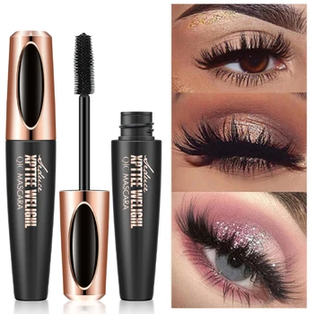4D Silk Fibre Mascara for Eyelash Extension Waterproof 3