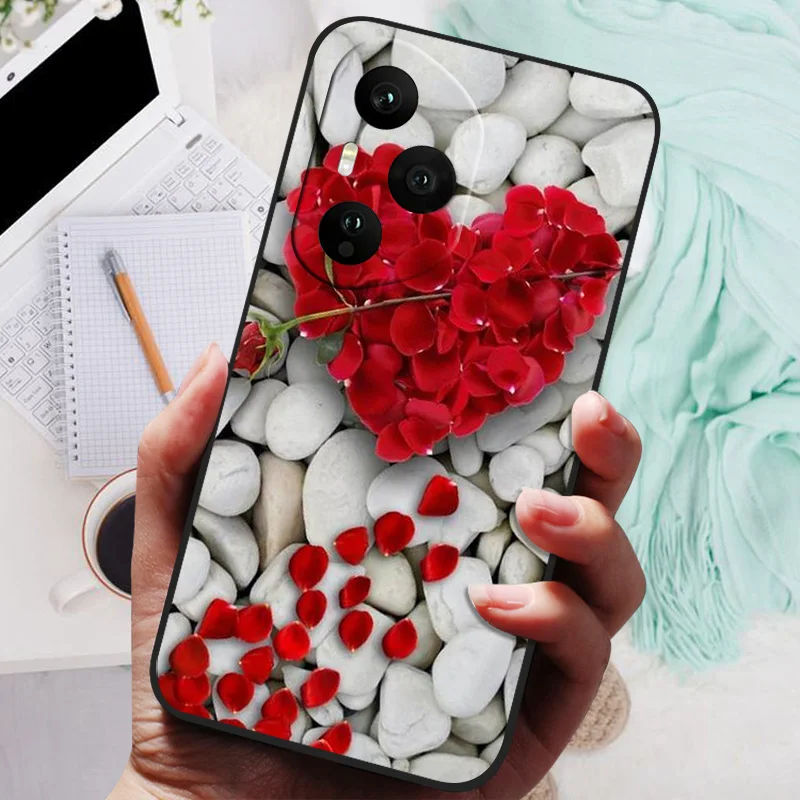 Silicon Back Cover Phone Case with Soft Bumper