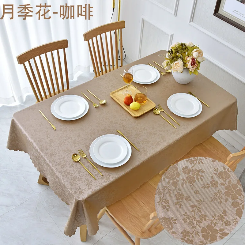 

Household disposable table cloth tea table desk cloth yellow