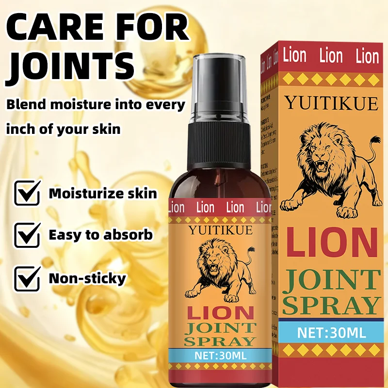 The joint spray infuses moisture into every inch of the skin, hydrating it, and is easily absorbed without feeling greasy.