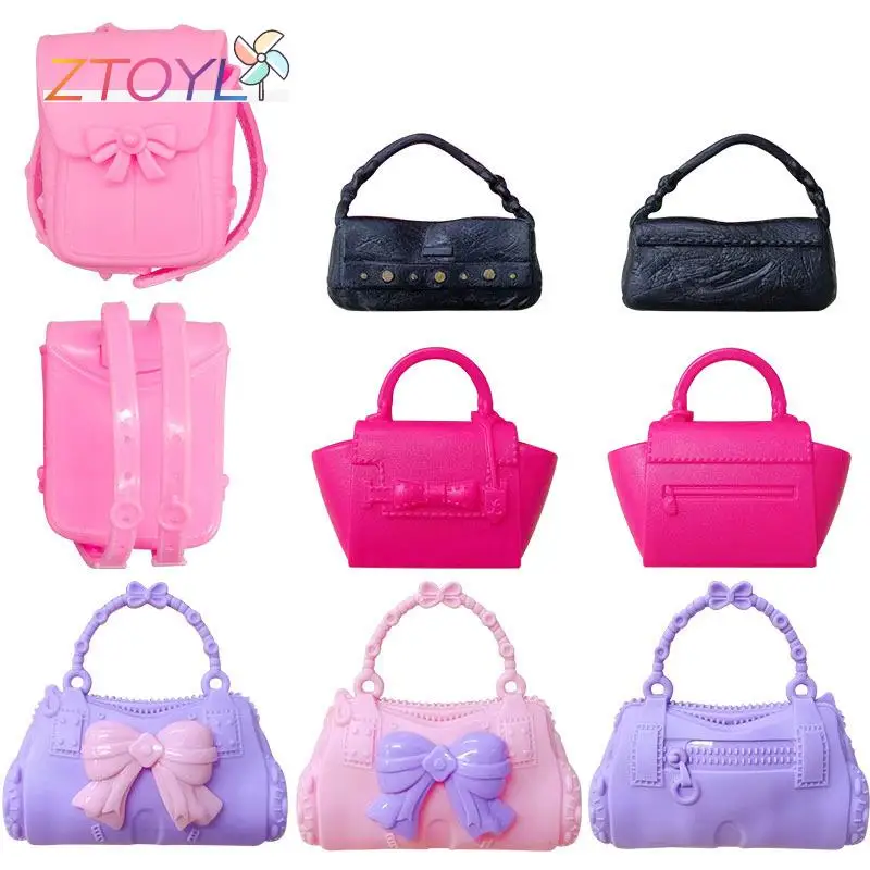 

Miniature Handbag For Dolls Dollhouse Simulation Backpack Decoration Doll Dress Up Accessories Girls Gifts