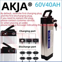 Air fast transportation New Full Capacity Power 18650 Lithium Battery 60V10ah-50ahBattery pack Suitable for Silver Fish 80-2000W 2
