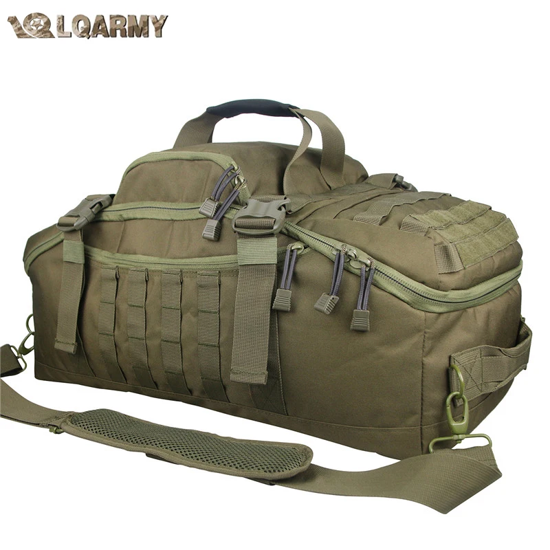 LQARMY 30L 45L 80L Tactical Military Backpack Gym Duffle Bag for