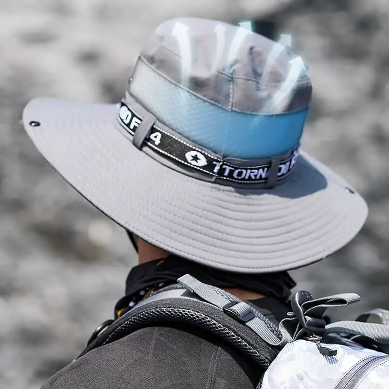 Bucket Hat Men Summer Bucket Hat Women Outdoor UV Protection Breathable Hunting Hiking Hat Wide Brim Sunscreen Beach Cap Fisherman