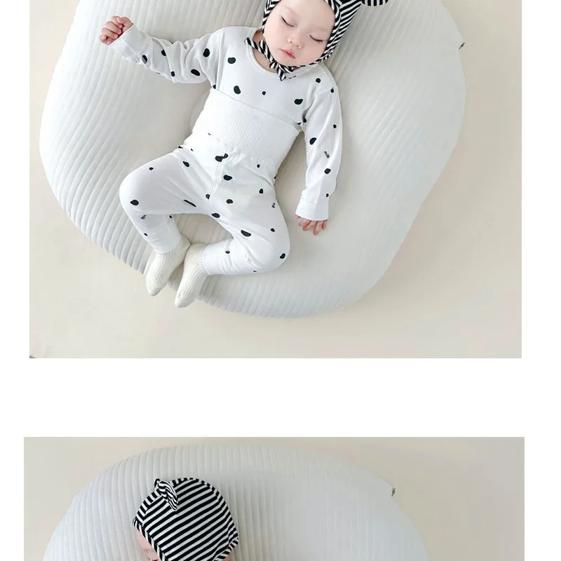 Description Picture 4 of itemBaby Clothing Set 2024 Autumn New Kid's Sleepwear Suit 0-4 Y Cartoon Printed Girl's Pajamas Boys High Waist Home Clothes 2Pcs