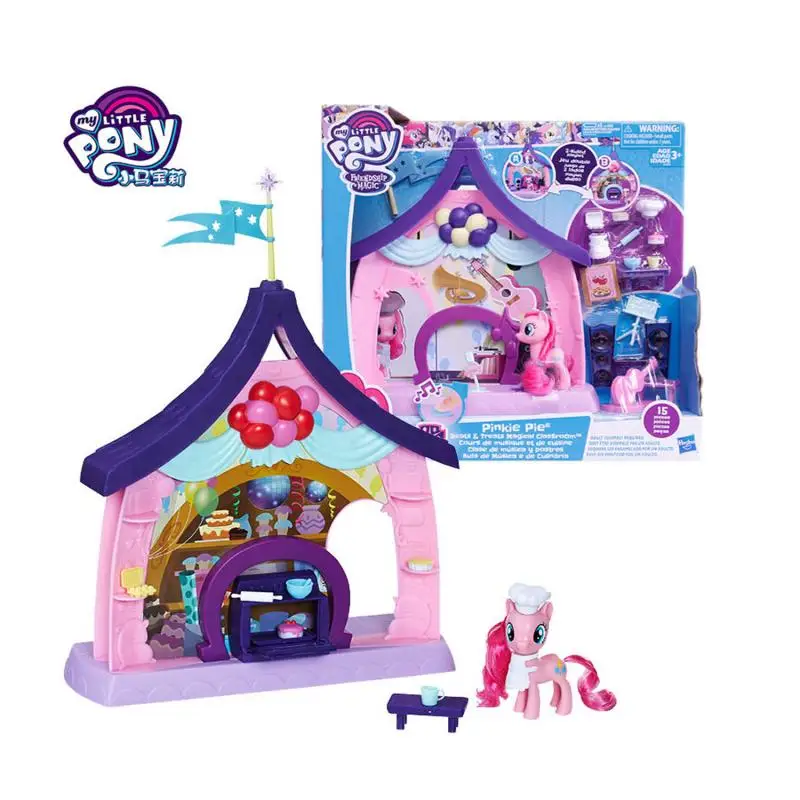 

Hasbro My Little Pony Friendship is Magic Beats & Treats Magical Classroom Doll Playset with Pinkie Pie Accessories Girls Gift