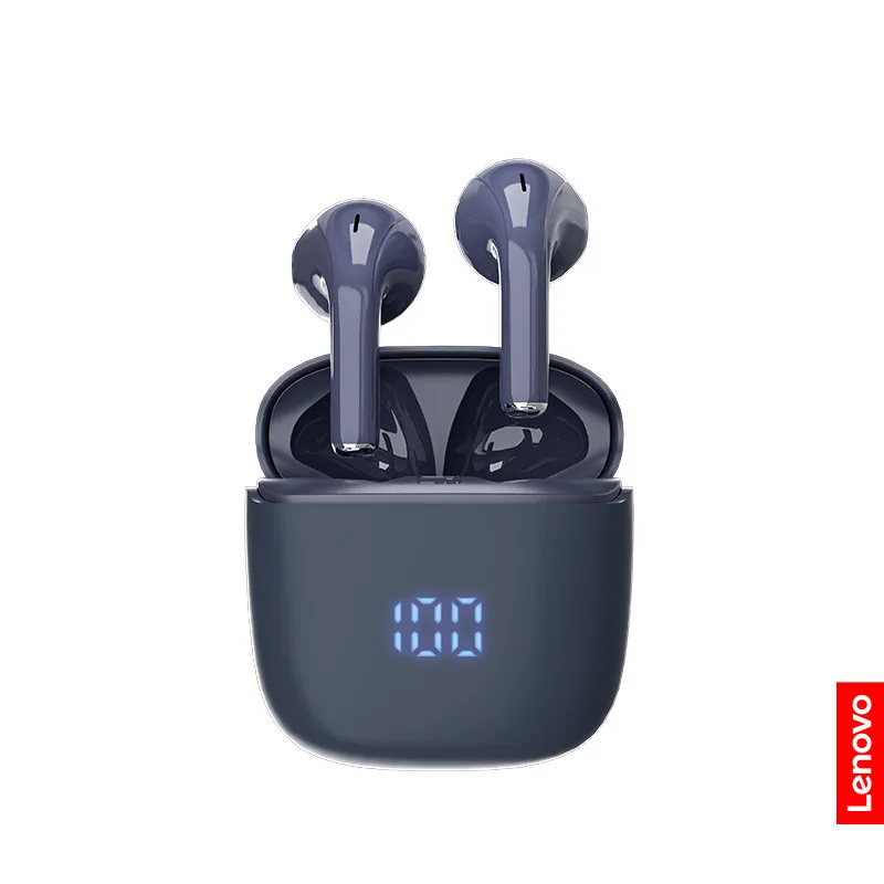 Lenovo XT83 Pro Wireless Bluetooth 5.1 Headphones LED Display Bluetooth Earphones with Dual Mics Touch Control Headsets Earbuds 