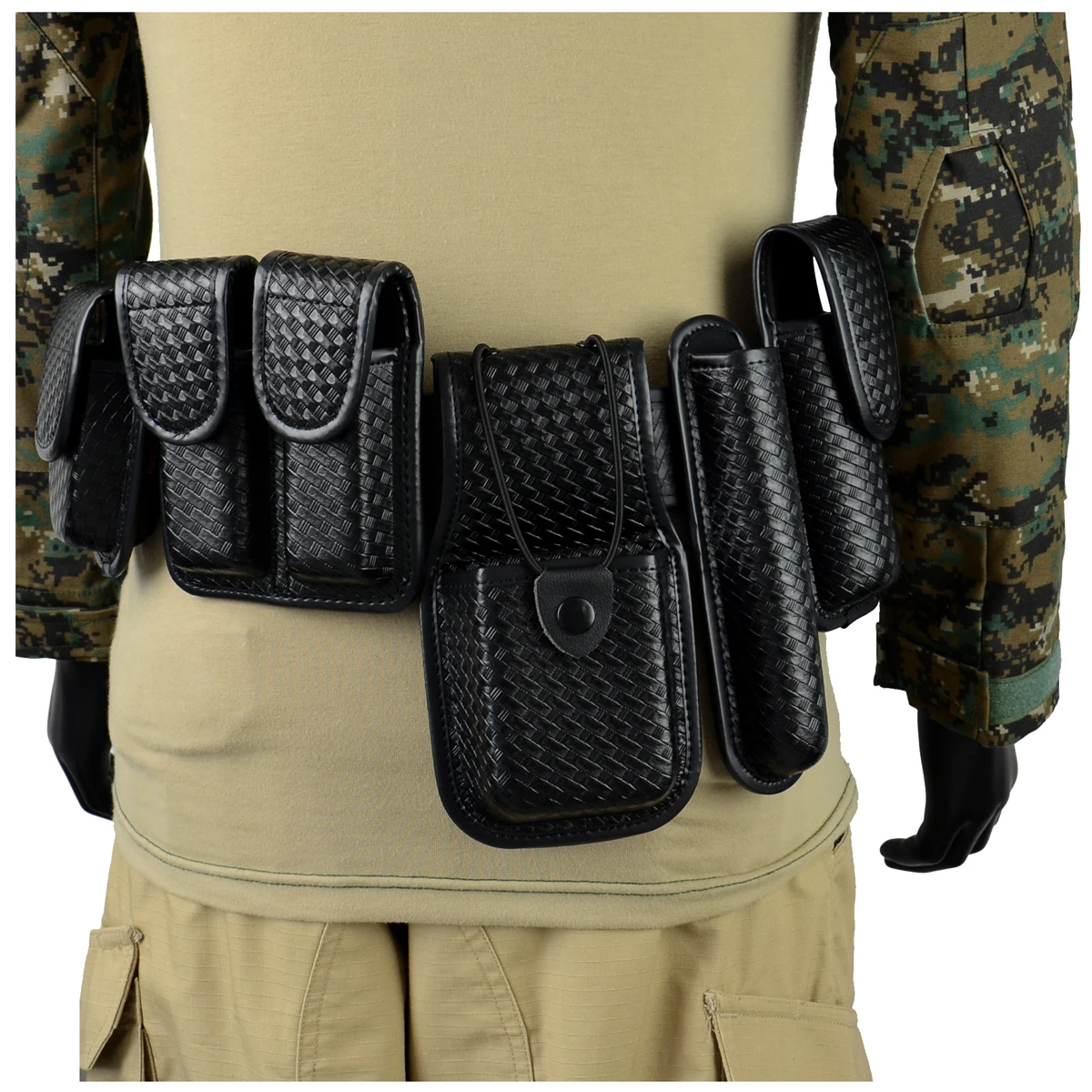 ROCOTACTICAL 8in1 Law Enforcement Duty  Belt Rig with Handcuff