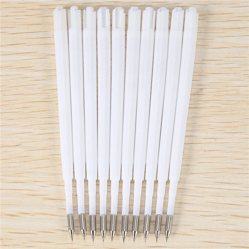 10 Pcs Fine Point Pin Pen Refills Spare Refill For Weeding Pens, Replace Refill Needle Pin Craft Vinyl Tools-AC82