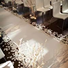 1m X 12m Outdoor White Carpet Mats Aisle for Wedding Banquet Film Festival Party Celebrations Awards Events Decoration Carpet 4