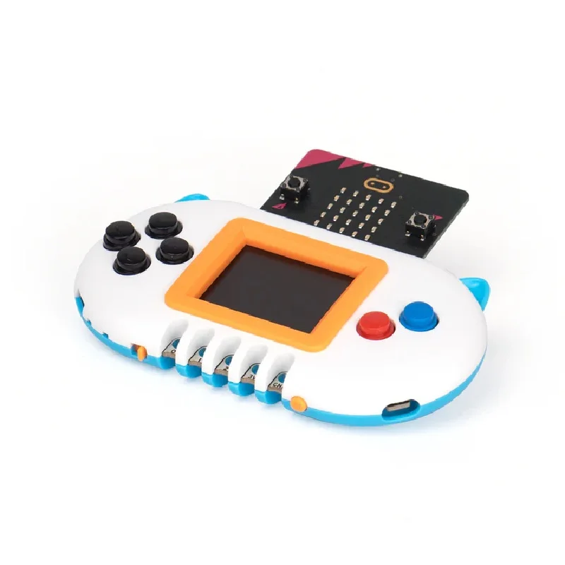 KittenBot Newbit Arcade Shield V2 Upgraded Expansion Board for Micro:bit V2 Programmable Gamepad with Stylish Case micro bit case